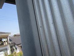 H28.10月ときがわ町Y様邸施工前雨樋