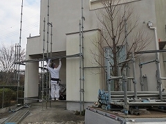 H28.4月鶴ヶ島市A様邸施工前足場組み.jpg