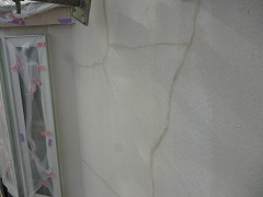 H29.3月戸田市A様邸外壁塗装クラック処理