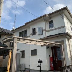 「東松山市T様邸　外壁塗装・屋根塗装：ボンフロン」サムネイル
